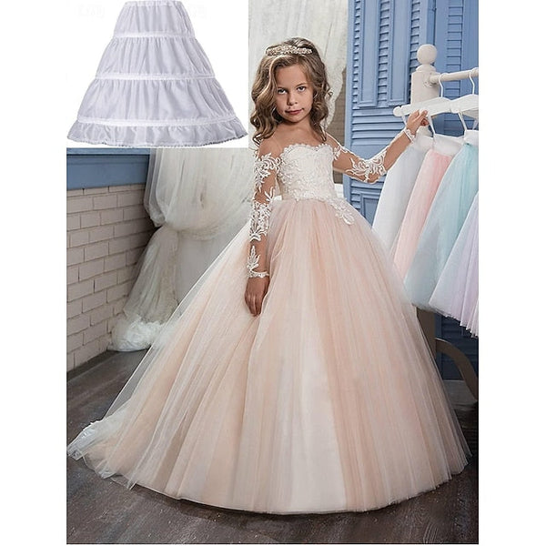 Ankle Rococo Hoop Under Baroque Length Skirt Petticoat Victorian FashionChic