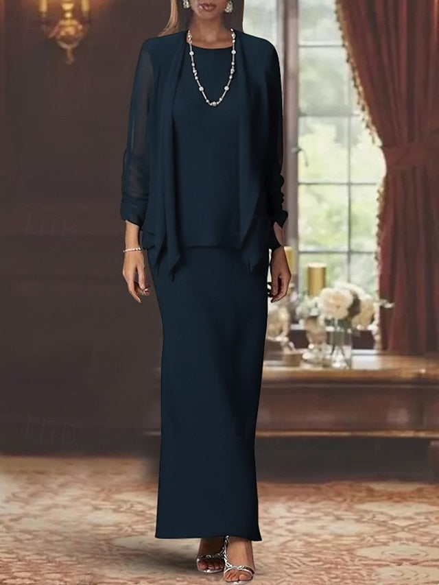 the 3 Dress Mother Sheath Wedding Piece Guest Bride of Formal FashionChic