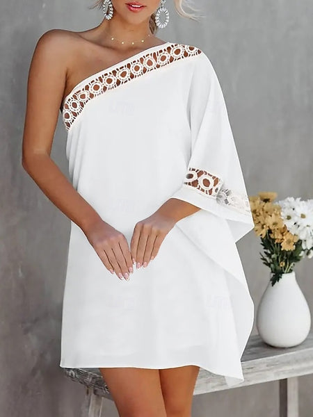 Women's Mini Dress Wrap Dress Bodycon Dress Off The