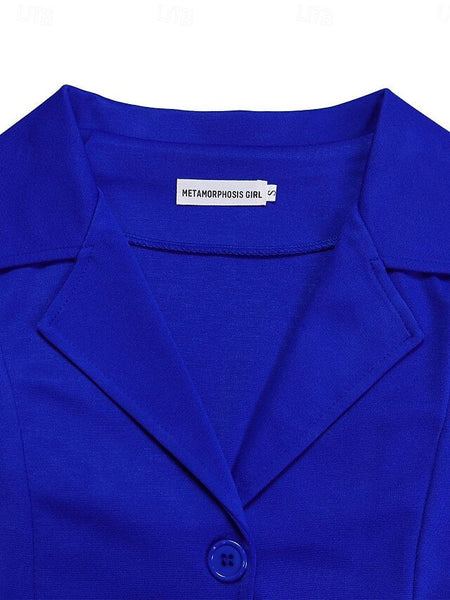 Women's Midi Dress Shirt Dress A Line Dress Elegant Formal FashionChic