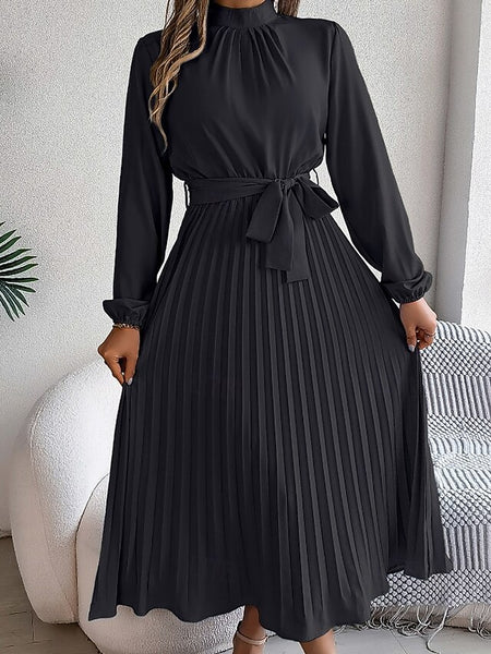 Women's Midi Dress Satin Dress Party Dress Cocktail Dress