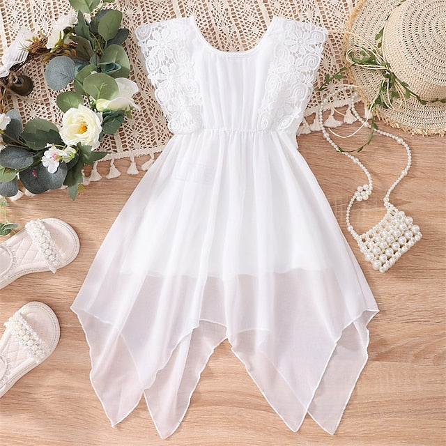 Dress Lace Kid's Girls' Flower Girl Princess FashionChic