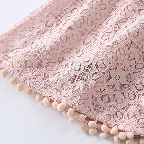 Girls' Party Solid Dress Color Short Sleeve Kids FashionChic