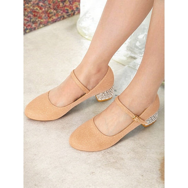 Women's and Glitter with Girls' Mary Dance Jane Shoes FashionChic