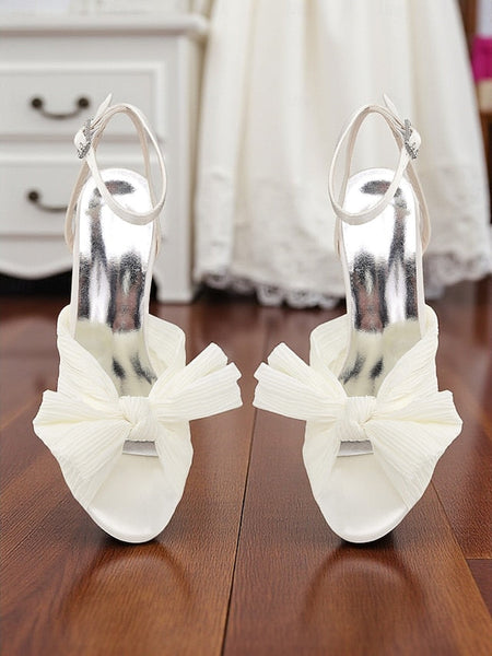 High Strap Platform with Sandals Heel Ankle Women's White FashionChic