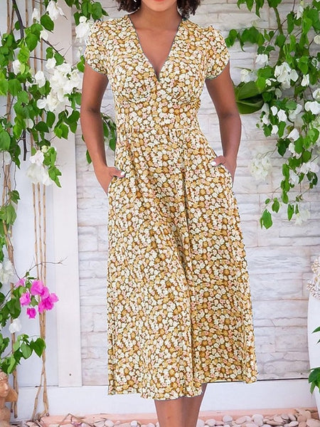 Women's Work Dress Casual Dress A Line Dress Elegant Office