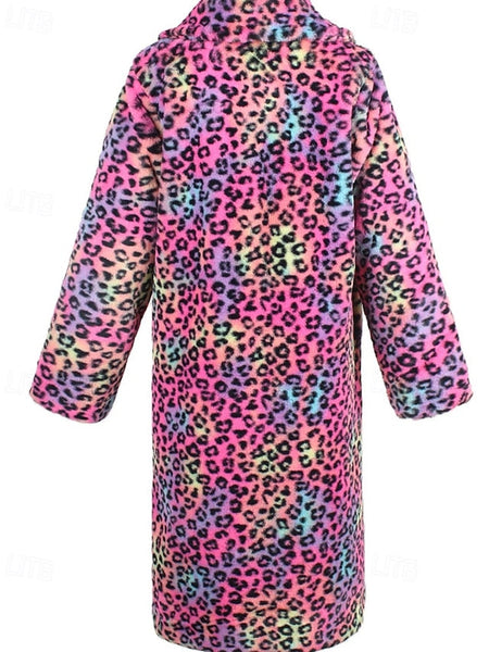 Warm Comfortable Coat Pocket Women's Faux Fur Furs FashionChic