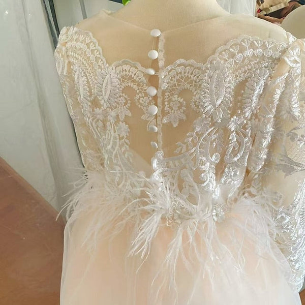 Flower Girl Princess Dress Party Wedding Girls' FashionChic