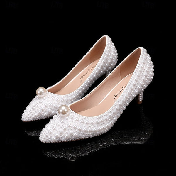 Shoes Wedding White Women's Dress Party FashionChic