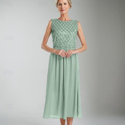 Bride the of A-Line Wedding Simple Guest Dress Mother FashionChic