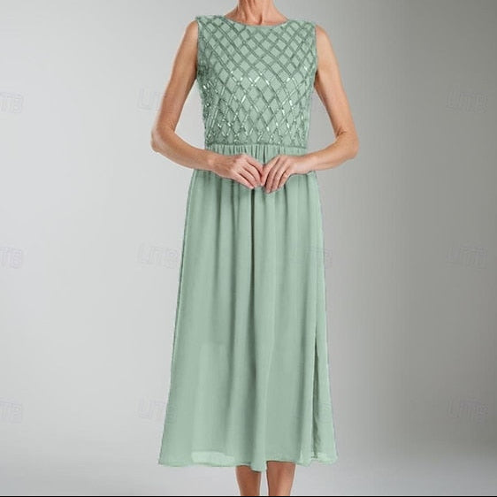 the Guest Bride Dress Mother Simple of Wedding A-Line FashionChic
