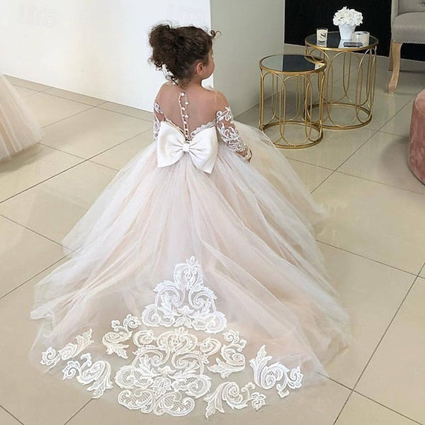 Girls' Dress Kid's Princess Girl Flower FashionChic