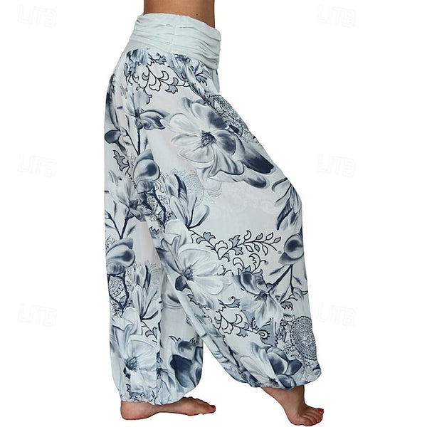 Women's Slacks Pants Trousers Fashion Boho Full Length
