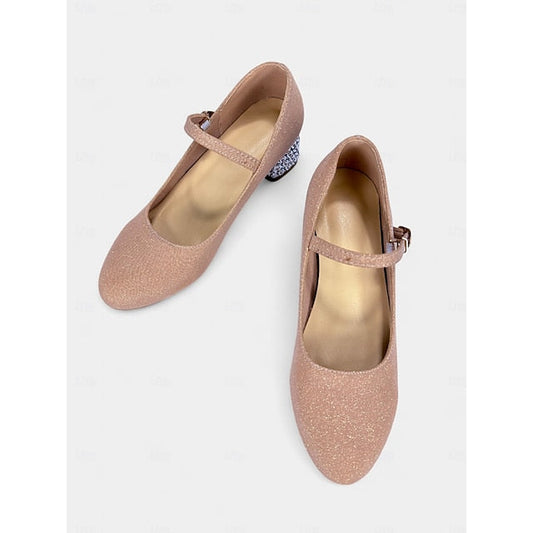 Women's and Glitter with Girls' Mary Dance Jane Shoes FashionChic