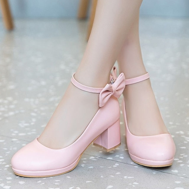 Girls' - Shoes Mary for White Weddings Jane Bow Perfect FashionChic