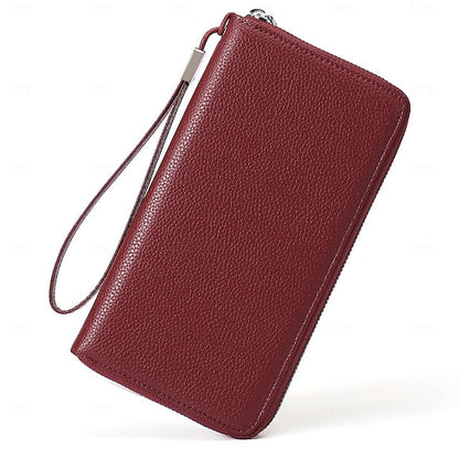 Leather Bag Outdoor Mobile Wallet Daily Women's Phone PU FashionChic
