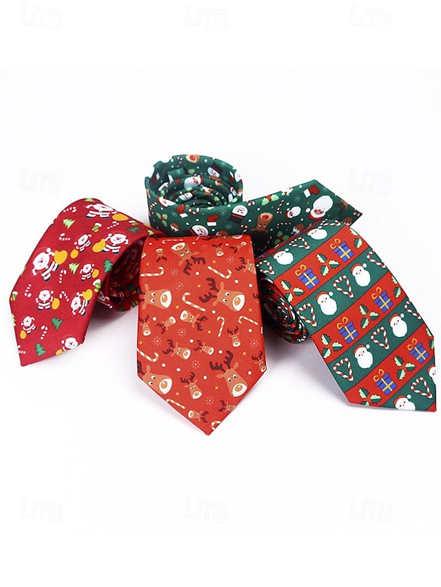 Christmas Neckwear Fun Ties Men's Festive Holiday – and FashionChic