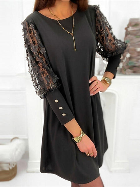 Women's Mini Dress Black Dress Party Dress Cocktail Dress FashionChic
