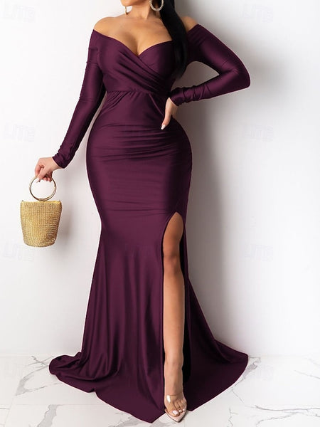 Women's Long Dress Maxi Dress Black Dress Prom Dress Party