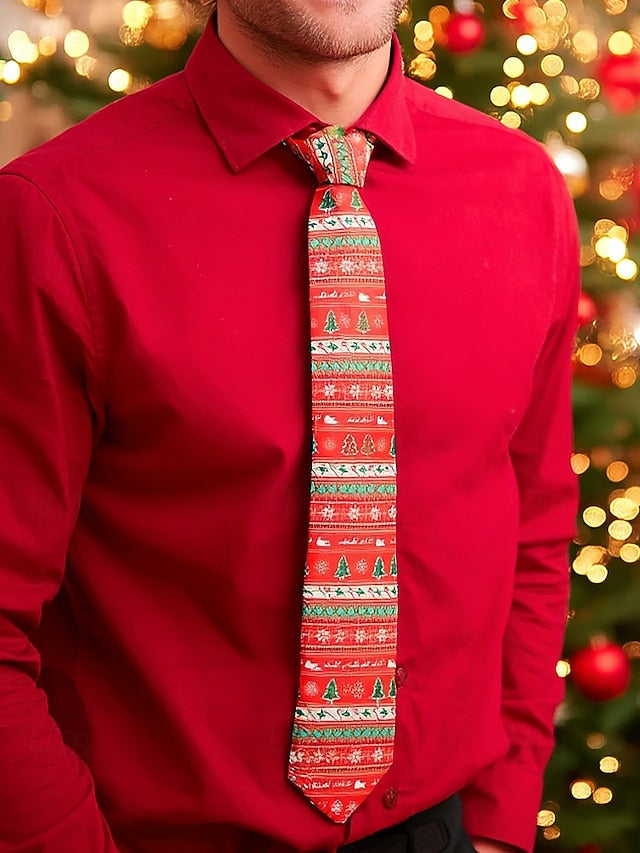 Christmas Neckwear Fun Ties Men's Festive Holiday – and FashionChic