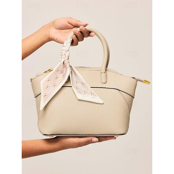 Daily Holiday Handbag Bag Women's Office PU Leather Bucket FashionChic