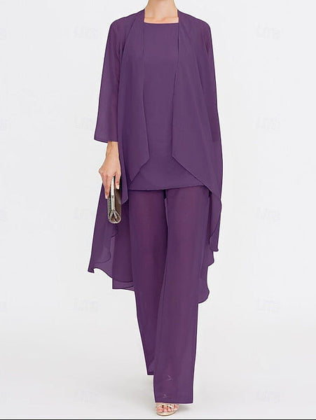 the Wedding Piece Bride Mother 3 Pantsuit Beach of FashionChic