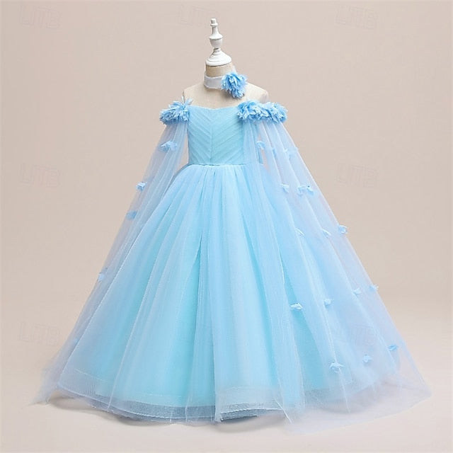 Dress Princess Girl Kid's Girls' Flower FashionChic