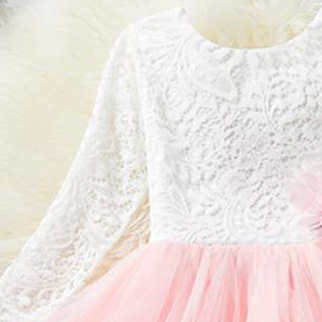 Flower Dress Party Girls' Girl Wedding FashionChic