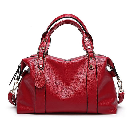 Bag PU Women's Shoulder Handbag Crossbody Boston FashionChic