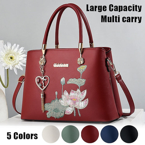 Bag PU Crossbody Handbag Women's Shoulder Boston FashionChic