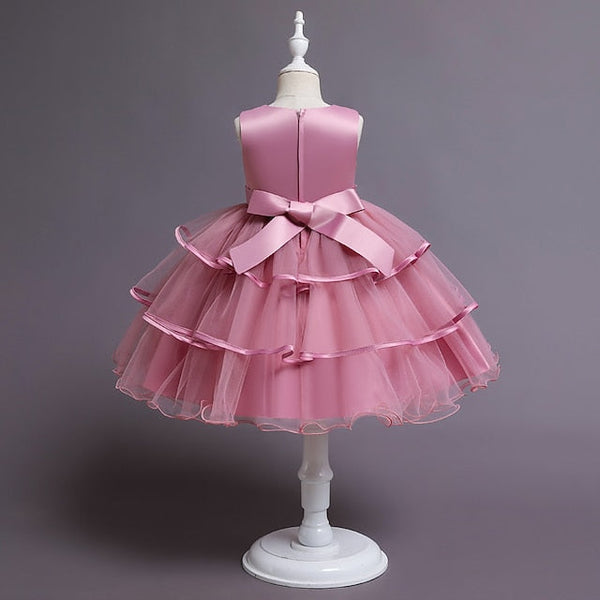 Sequin Girls' Sleeveless Dress Girl Flower Kids FashionChic