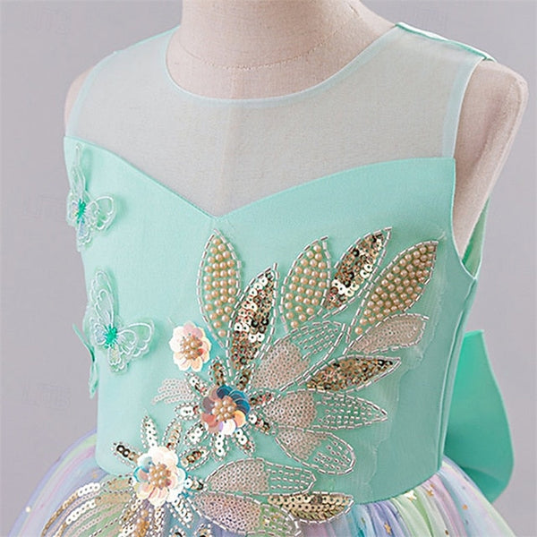 Girls' Princess Dress Flower Kid's Girl FashionChic