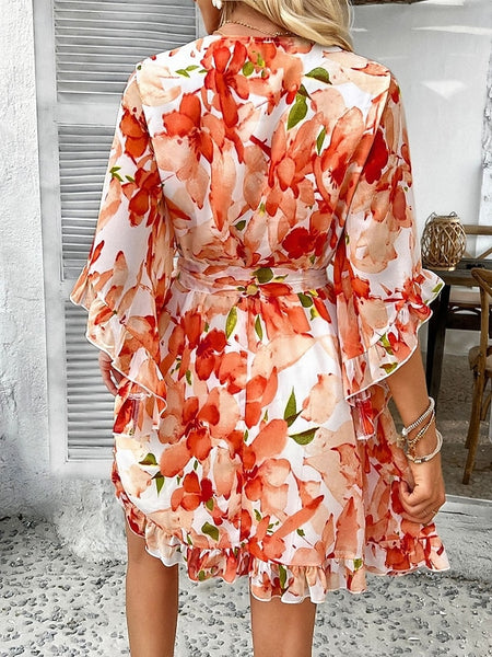 Women's Mini Dress Casual Dress Floral Dress Summer Dress