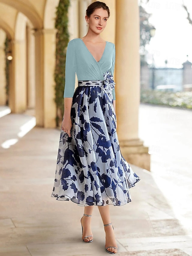 Wedding Dress the Bride Formal A-Line Mother Beach of FashionChic