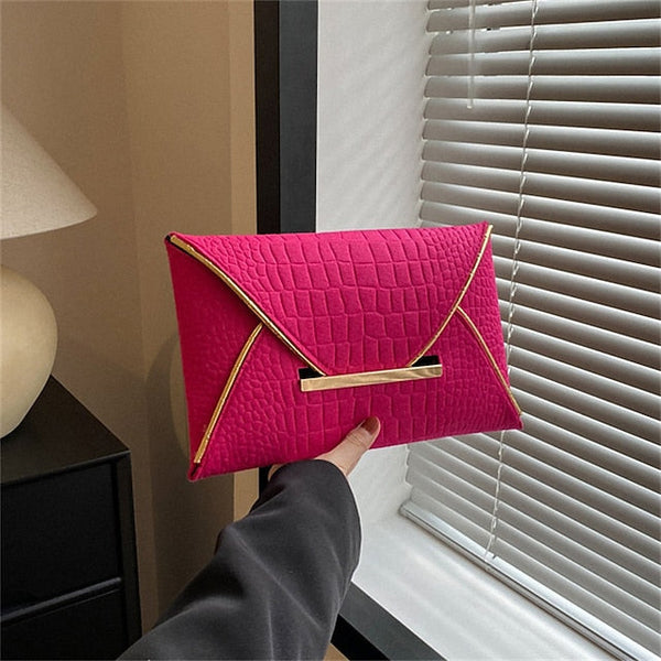Bags Women's Leather Clutch PU for Bridal Evening FashionChic