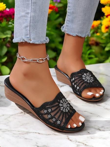 Ankle Black for - Classic Sandals Women Strappy Heel Block Chic FashionChic