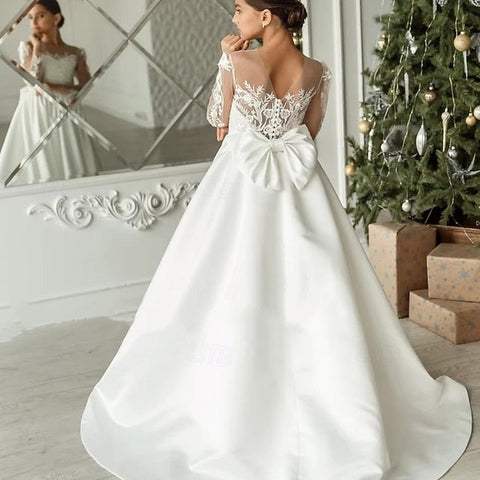 Communion Girl Flower Dress Girls' Party First FashionChic