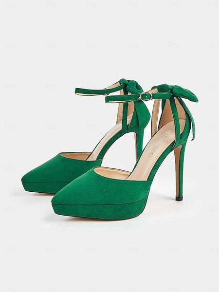 Platform Strap Heels Ankle with Elegant Stiletto Women's FashionChic