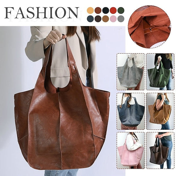 Women's Men's PU Party Leather Bag Shoulder Handbag FashionChic