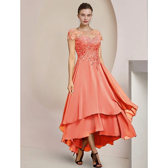 of Mother Formal A-Line Elegant Guest Wedding Bride Dress the FashionChic
