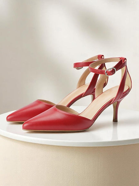 Glitter Heels Gold Ankle Strap Women's FashionChic