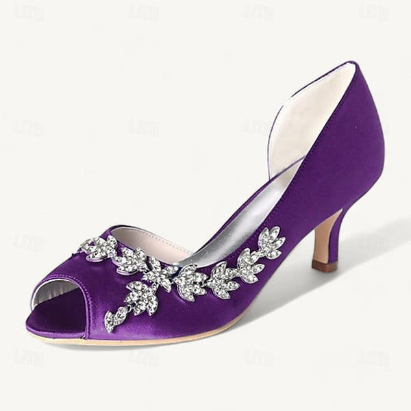 Bridal Women's Bling Shoes Wedding Sparkling FashionChic
