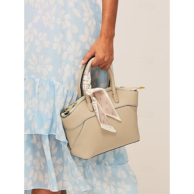 Daily Holiday Handbag Bag Women's Office PU Leather Bucket FashionChic