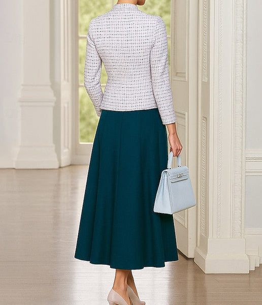 of Sets Bride Elegant Two Formal Dress the Piece Mother FashionChic