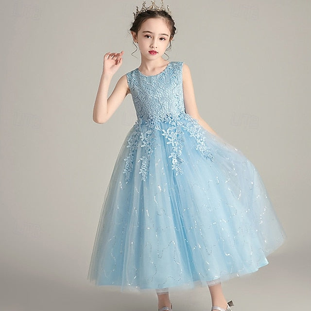 Princess Girl Girls' Flower Dress Kid's FashionChic