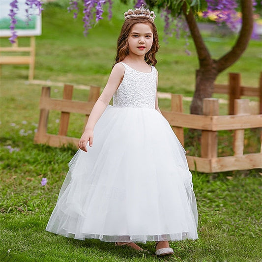 Princess Kid's Flower Girl Girls' Dress FashionChic