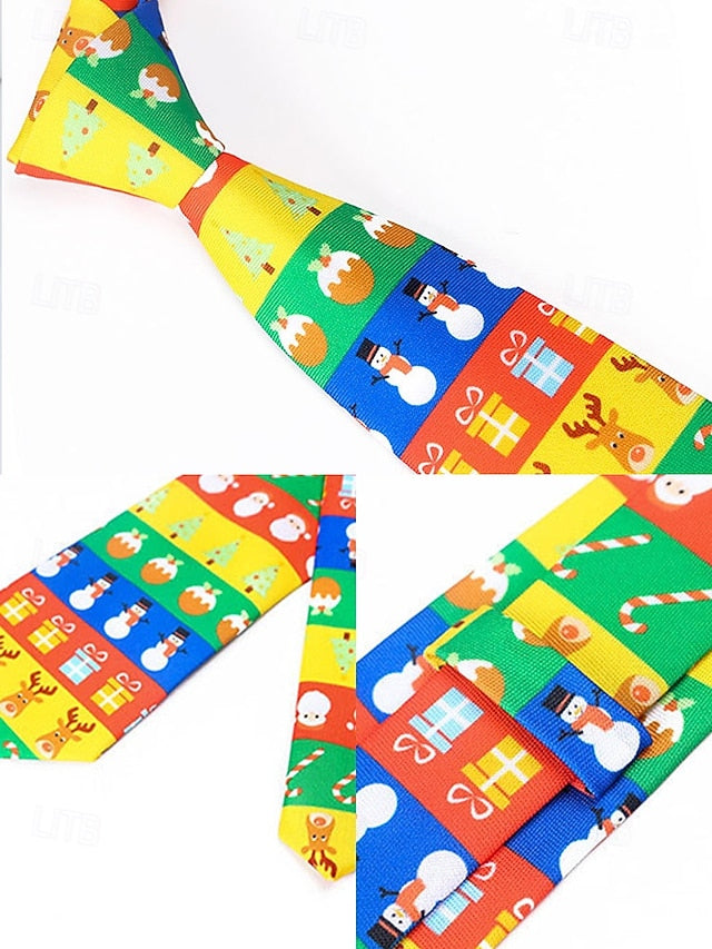 Christmas Neckwear Fun Ties Men's Festive Holiday – and FashionChic