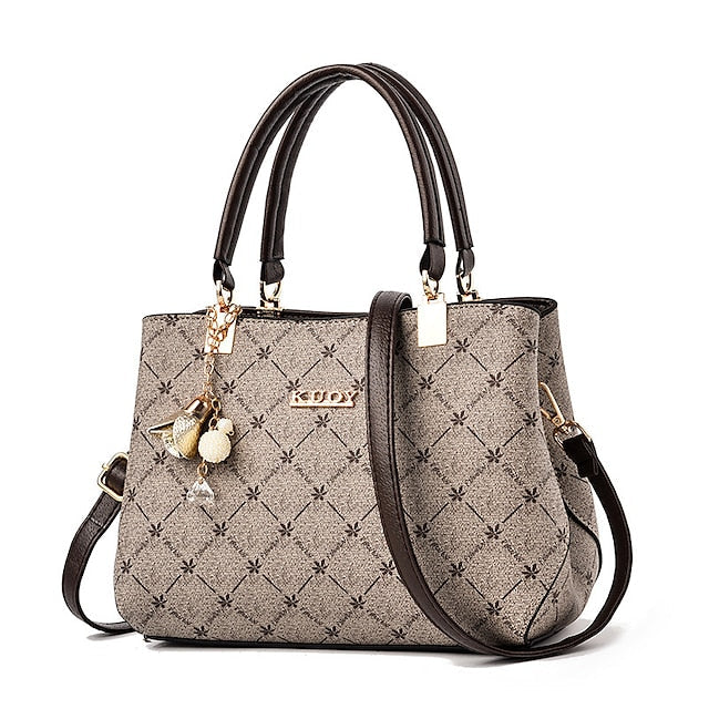 Women's Men's PU Party Leather Bag Shoulder Handbag FashionChic