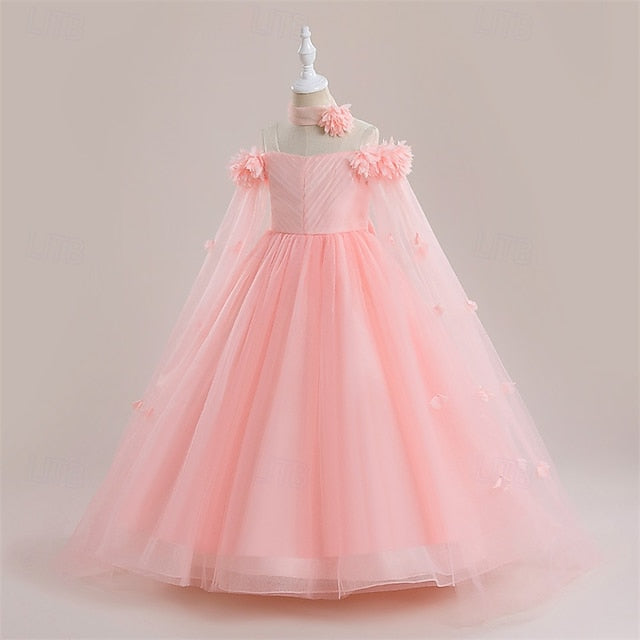 Dress Princess Girl Kid's Girls' Flower FashionChic