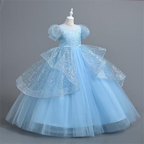 Party Flower Girls' Dress Performance Girl Wedding FashionChic